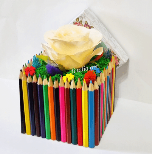 cadou pentru invatatoare creion colorat