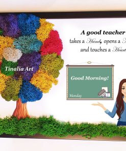 tablou licheni profesoara de engleza cadou